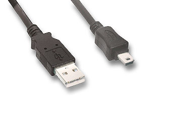 Metra AX-USB-MINIB USB To Mini-B Adaptor Cable – Connect Mini Devices To Standard USB